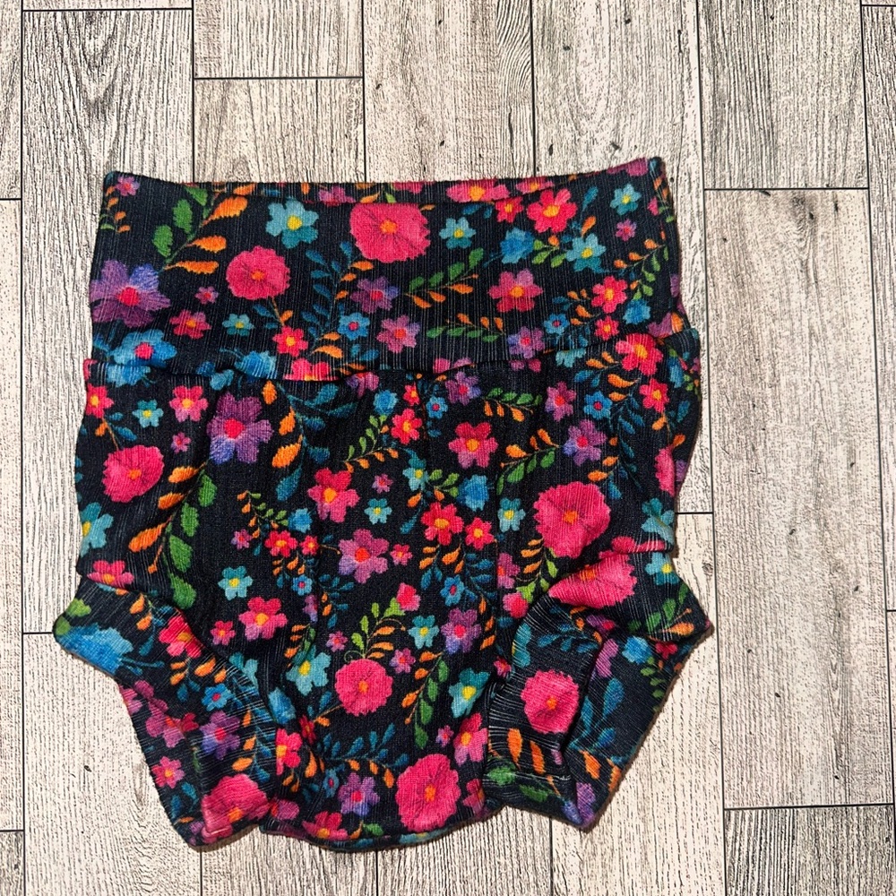 Floral Toddler Bummies  - 6/9m